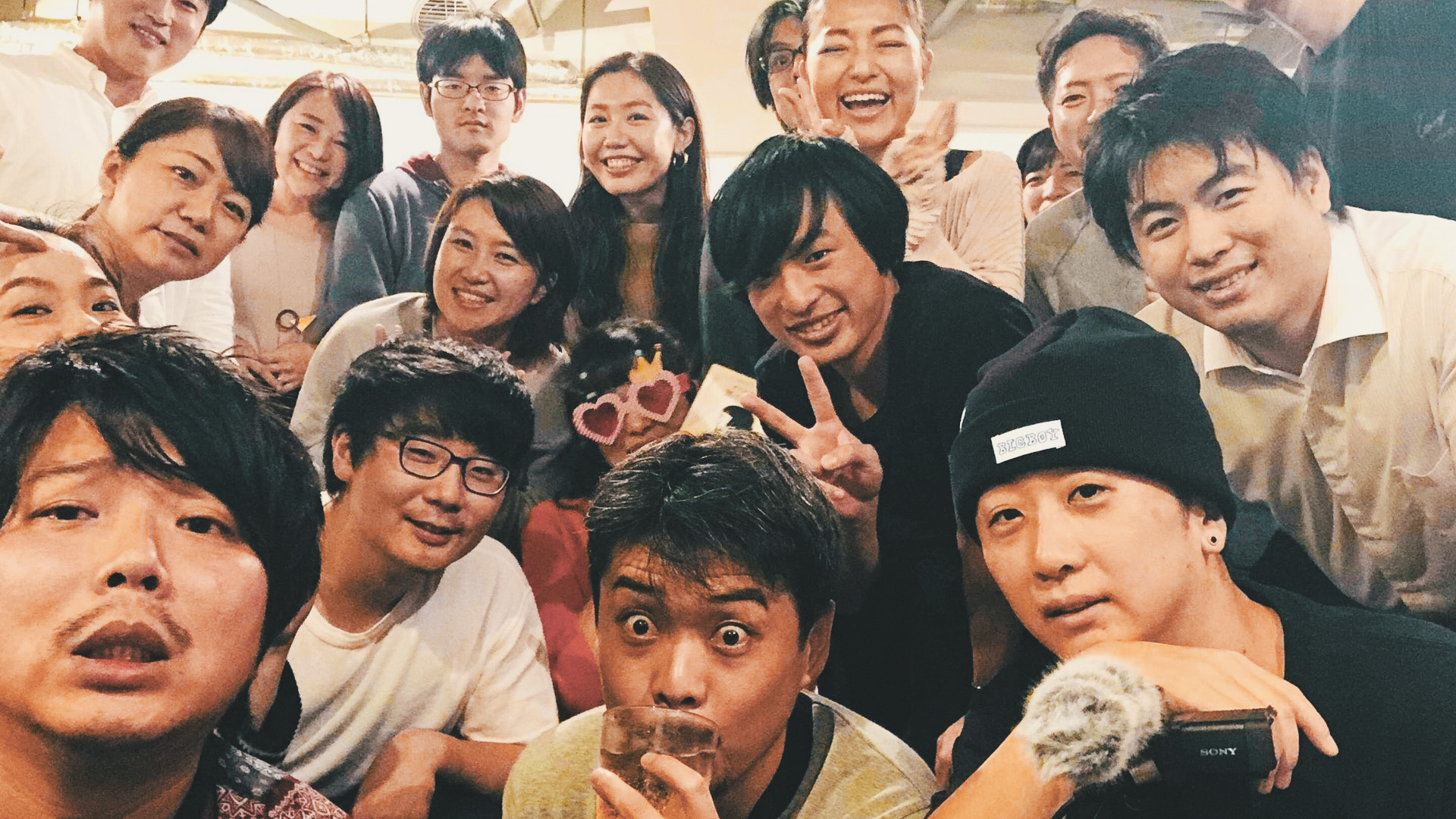 cotree CM試写会時の集合写真