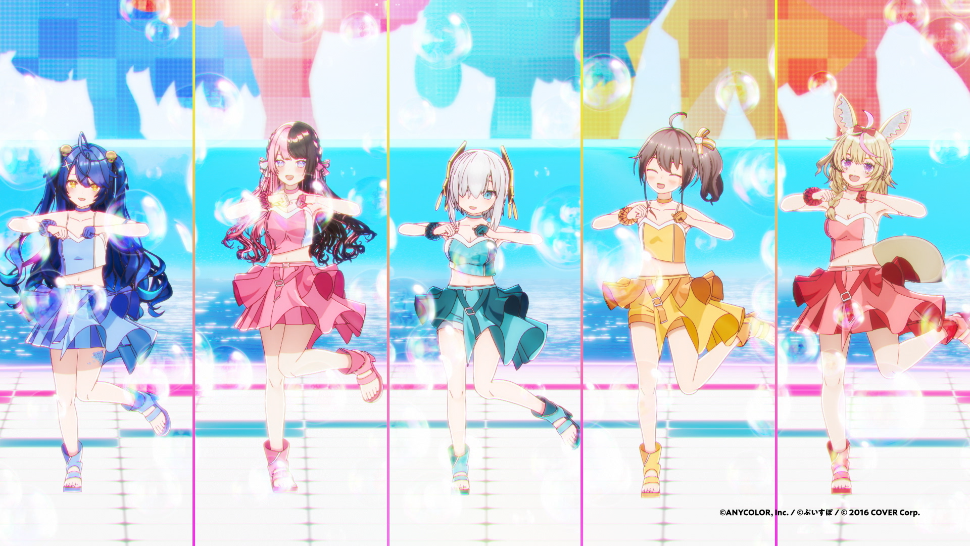 MV・ライブ配信：Team ahamo（天宮こころ/橘ひなの/アルス・アルマル